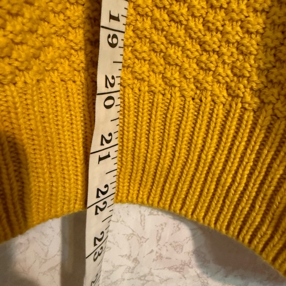 Lizsport Cozy Mustard Crew Neck Sweater, Project, Sz Small - Picture 5 of 6